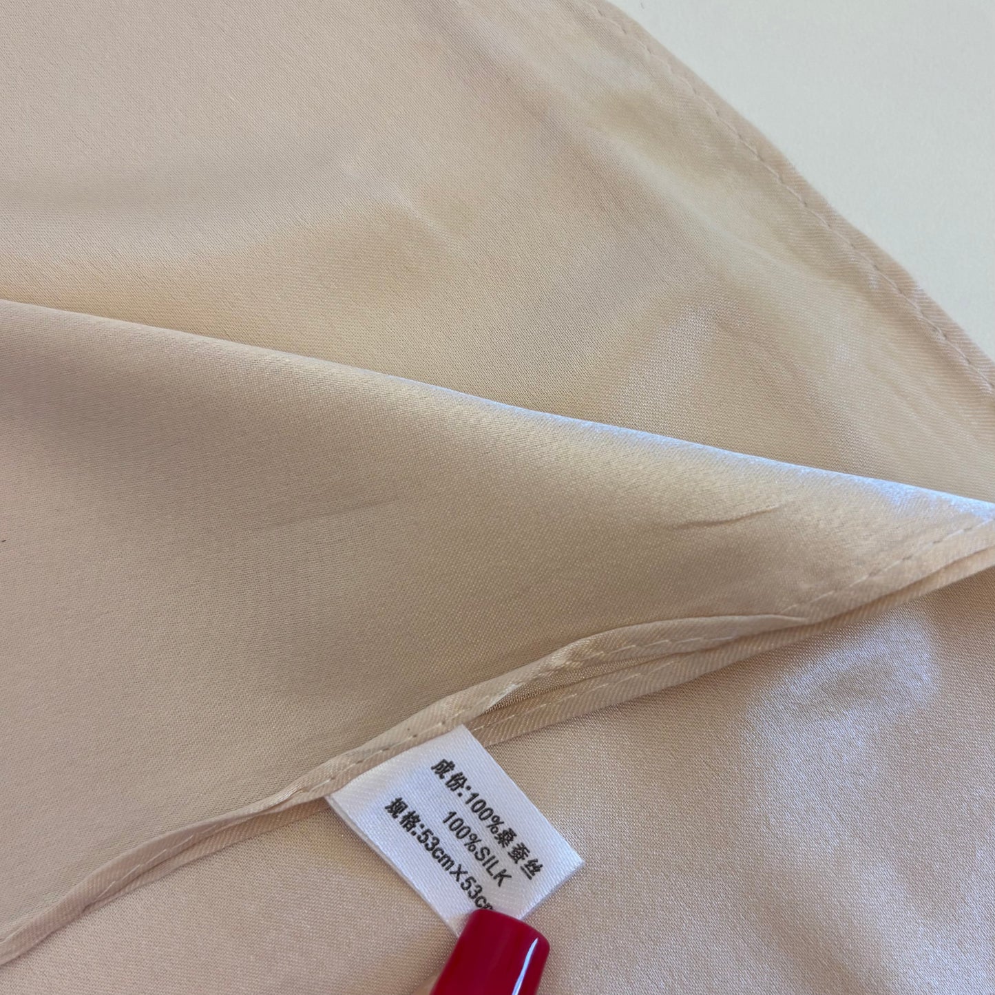 Silk Scarf Sand