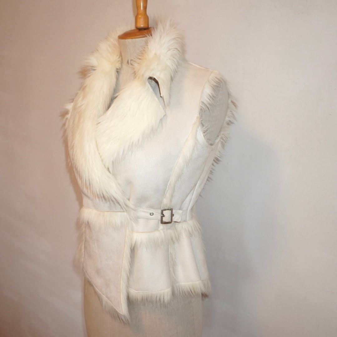 Faux Fur Vest (S)