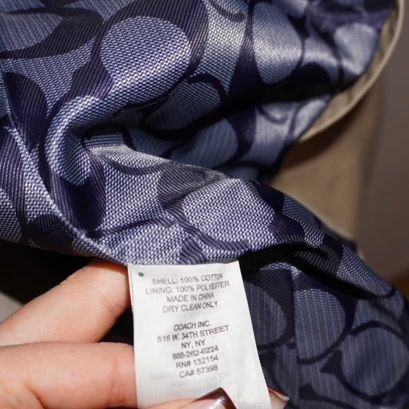 Coach Trench Coat (S)