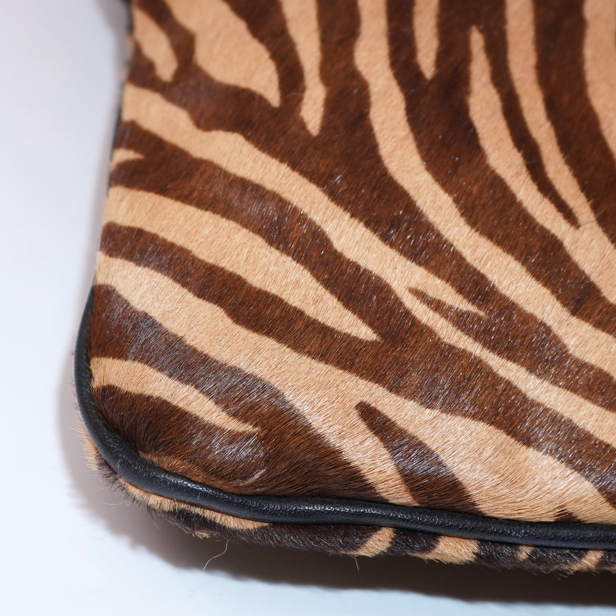 Zebra Calfhair Purse