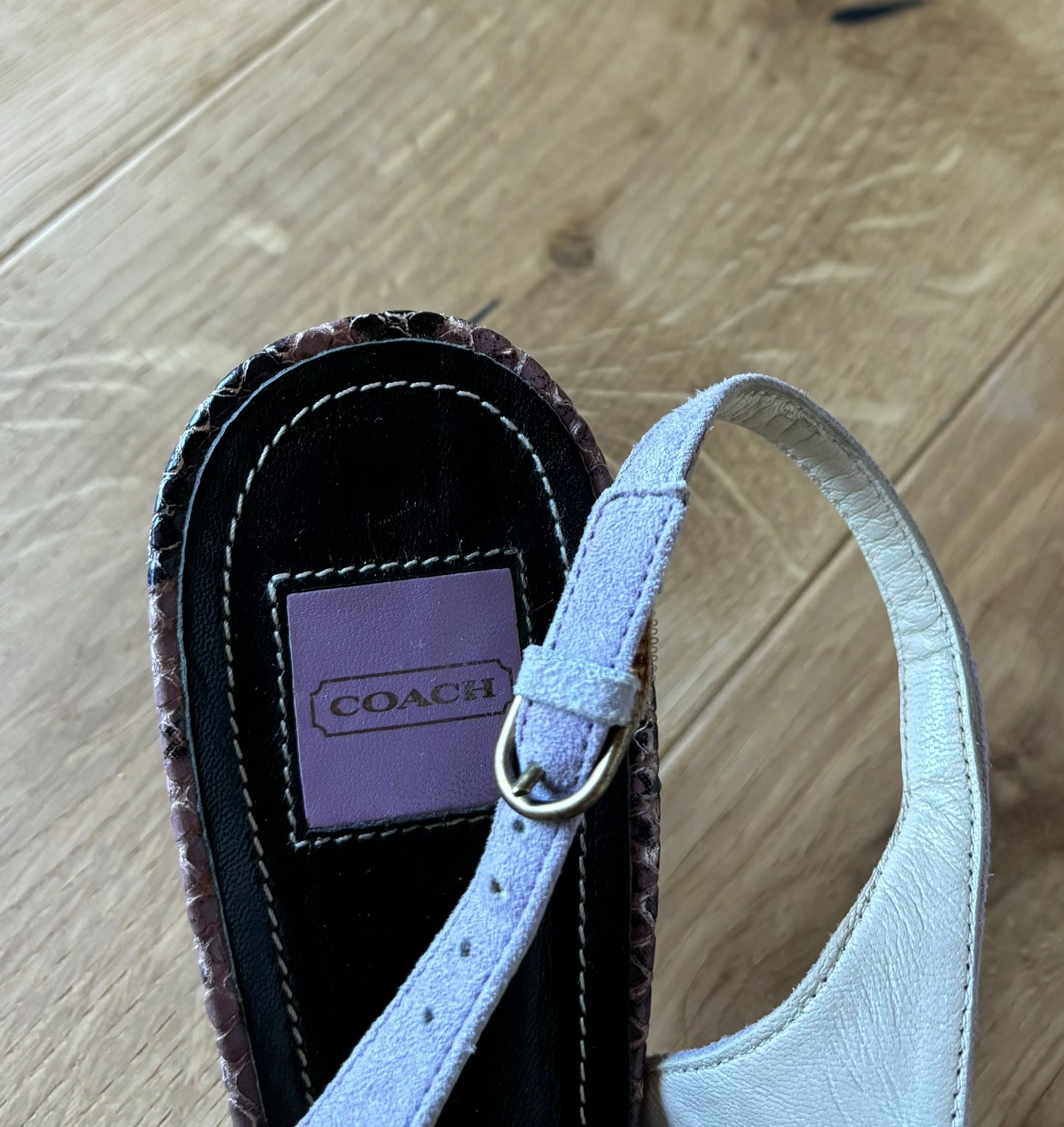 Coach Slingbacks (37.5)