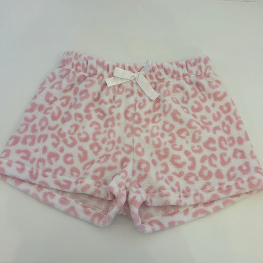 Leopard Fuzzy Shorts (XS)