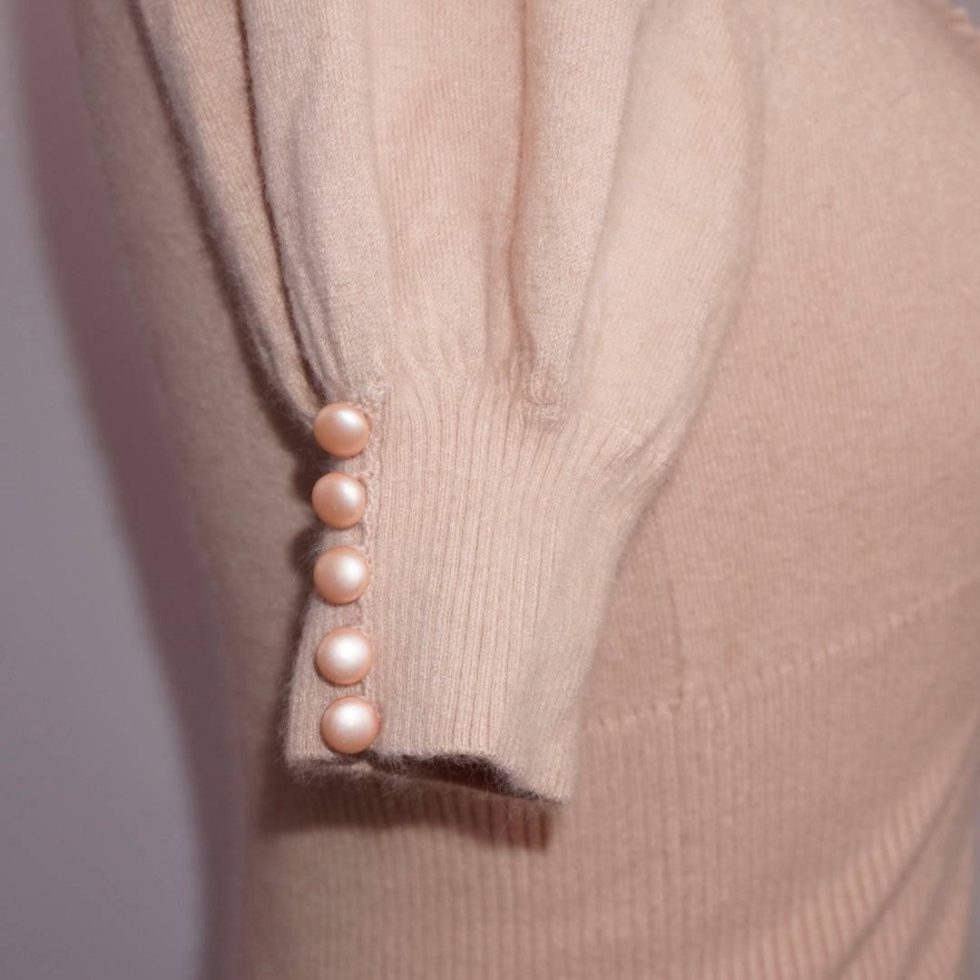 Angora Button Top (S)
