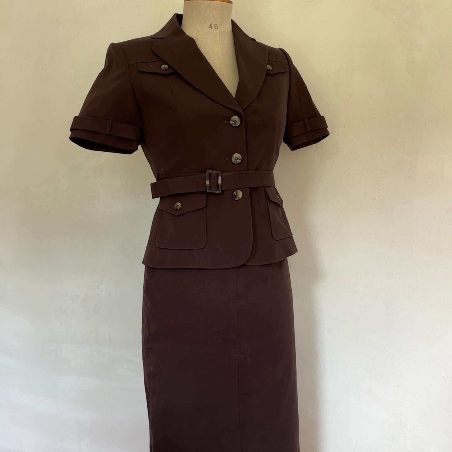 Brown Suit Set (XS/S)