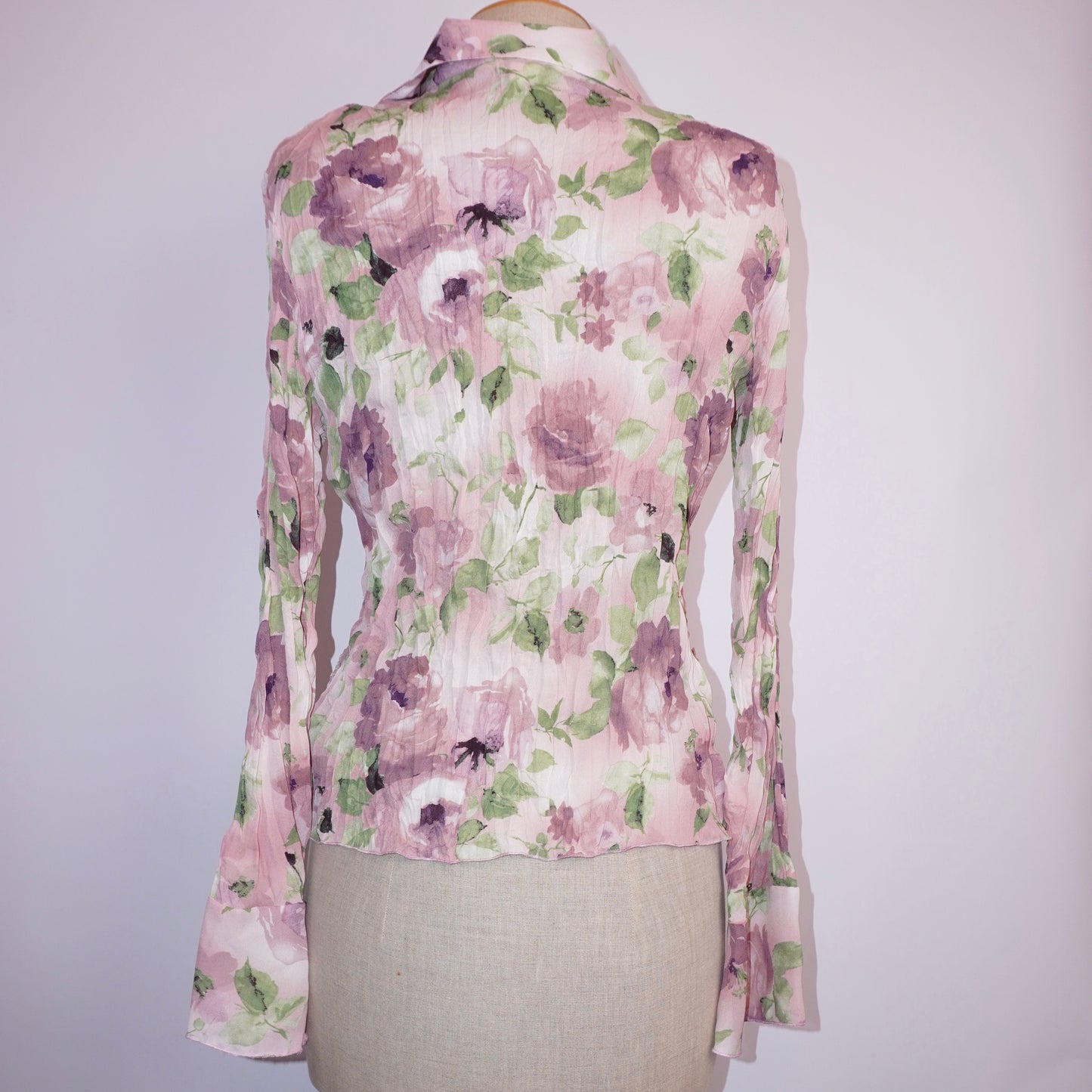 Ruffle lace blouse (M)