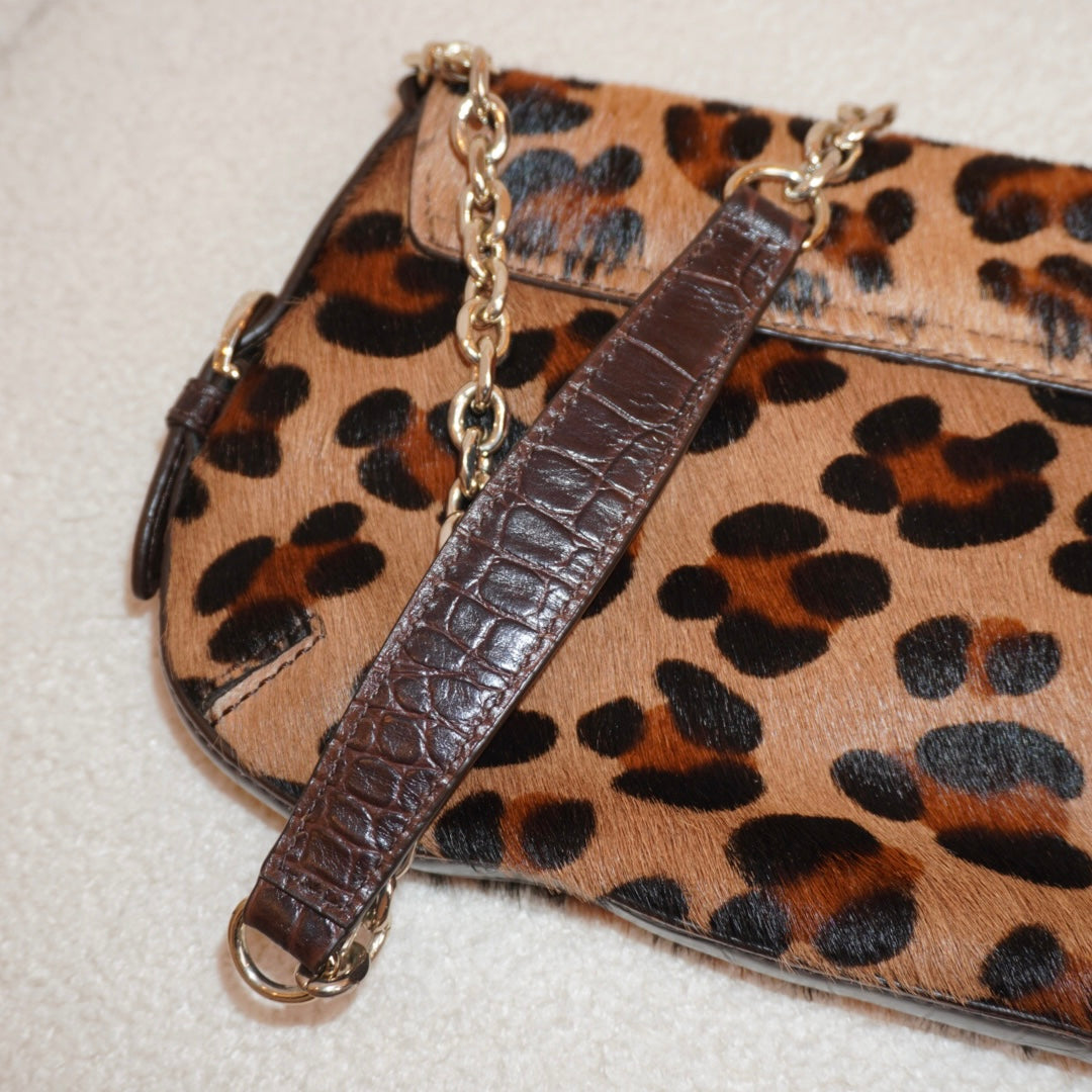 DKNY Leopard Purse