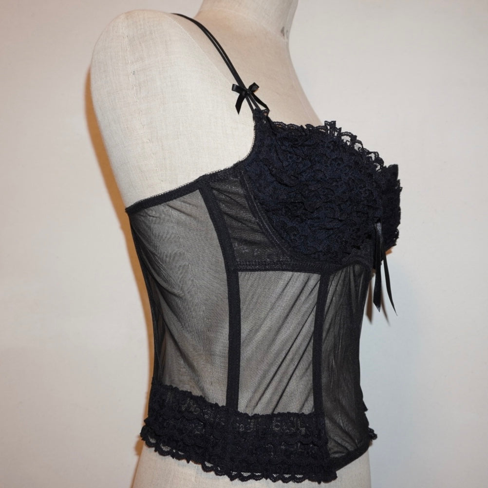 Ruffle Corset Top (L)