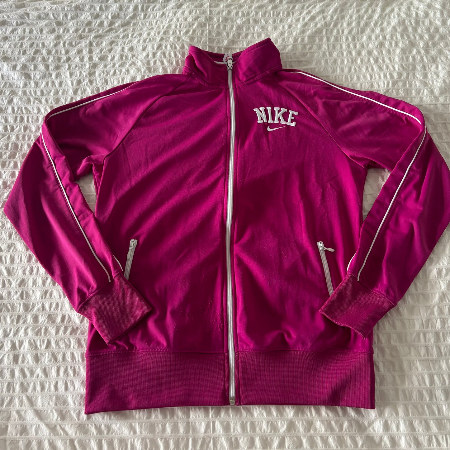 Nike Fuchsia Tracksuit Jacket (M)