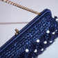 Beaded Rattan Purse