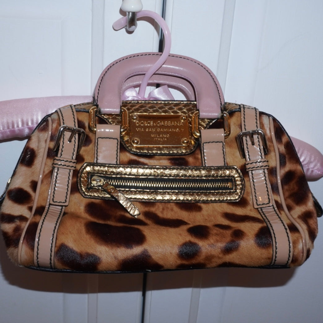 Dolce & Gabbana Leopard Purse
