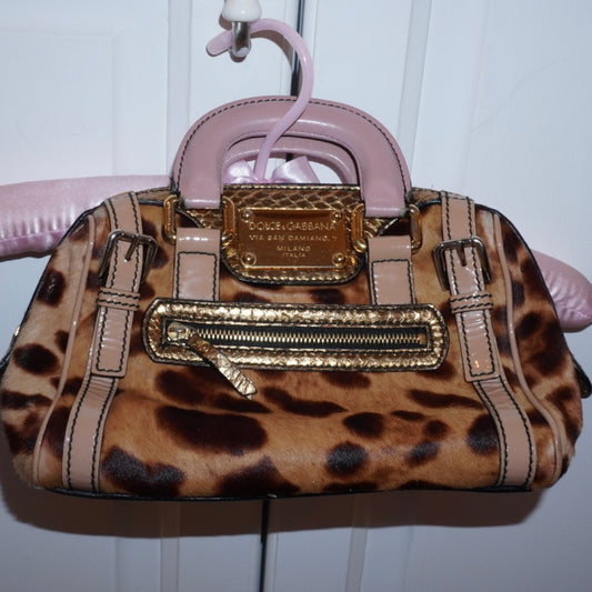 Dolce & Gabbana Leopard Purse