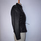 Genuine Leather Belted Jacket (S)