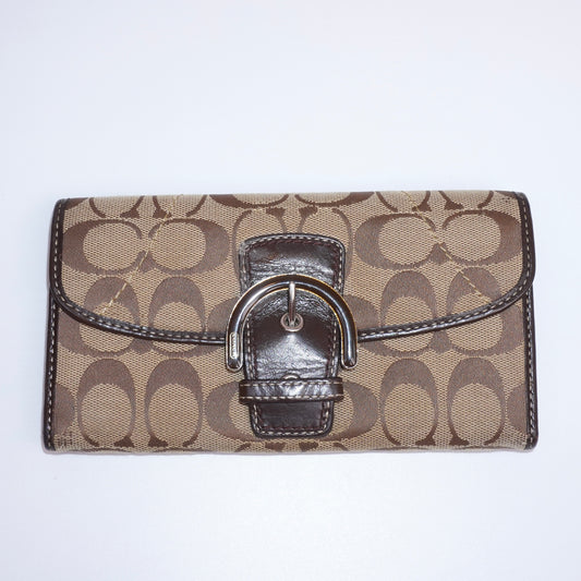 Coach Monogram Wallet