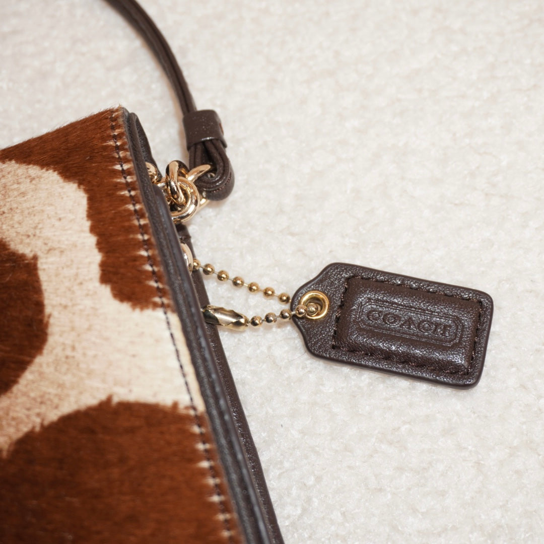 Coach Animal Print Purse
