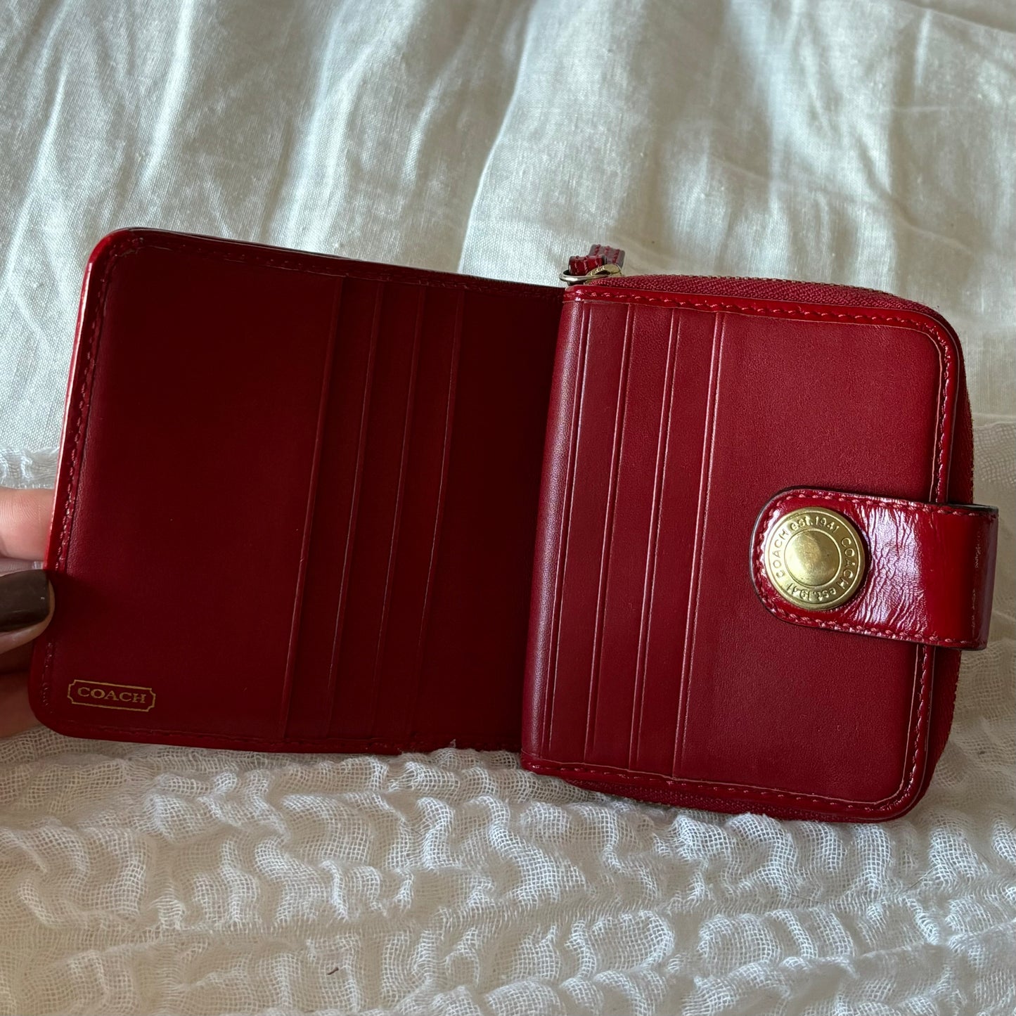 Coach Monogram Wallet