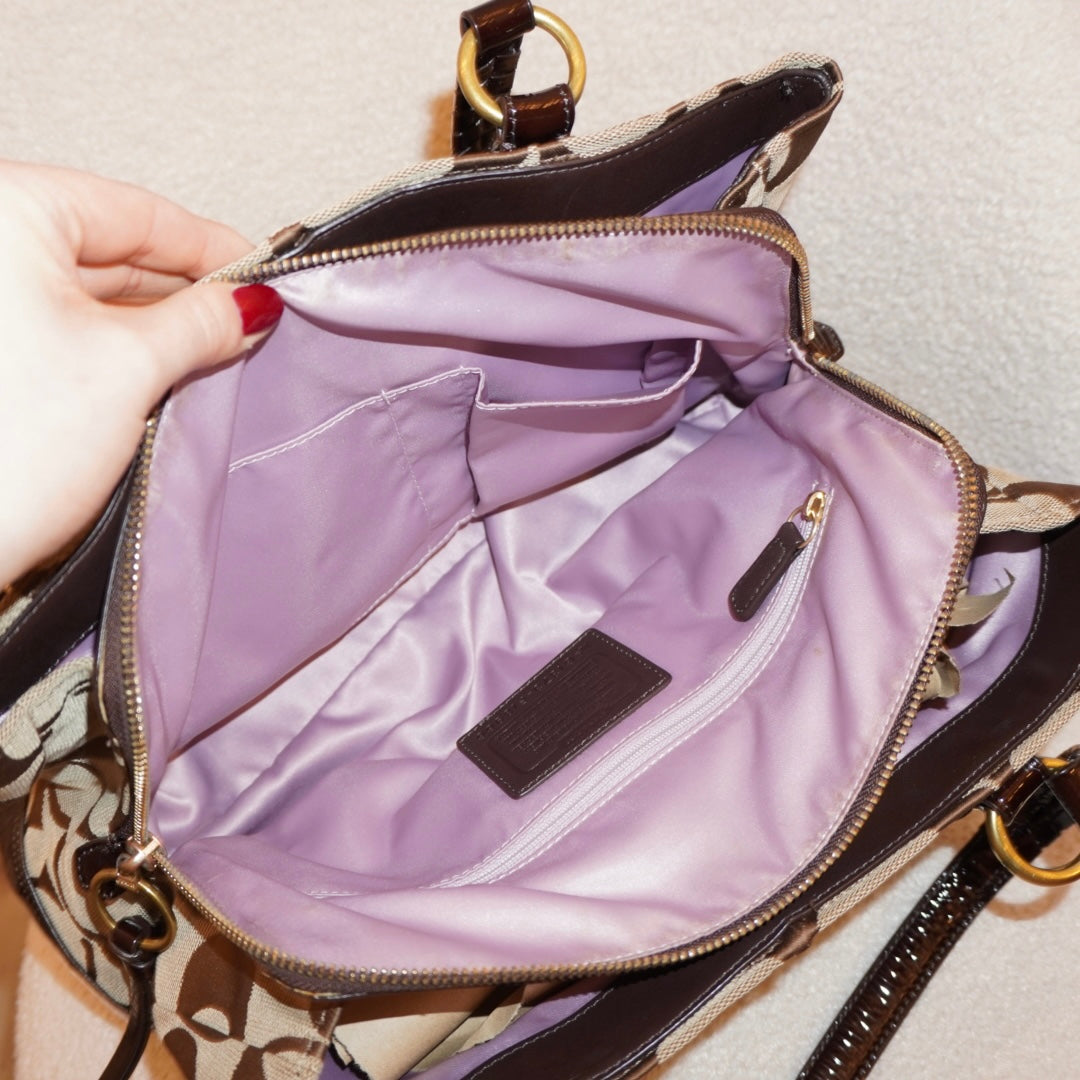 Coach Monogram Purse