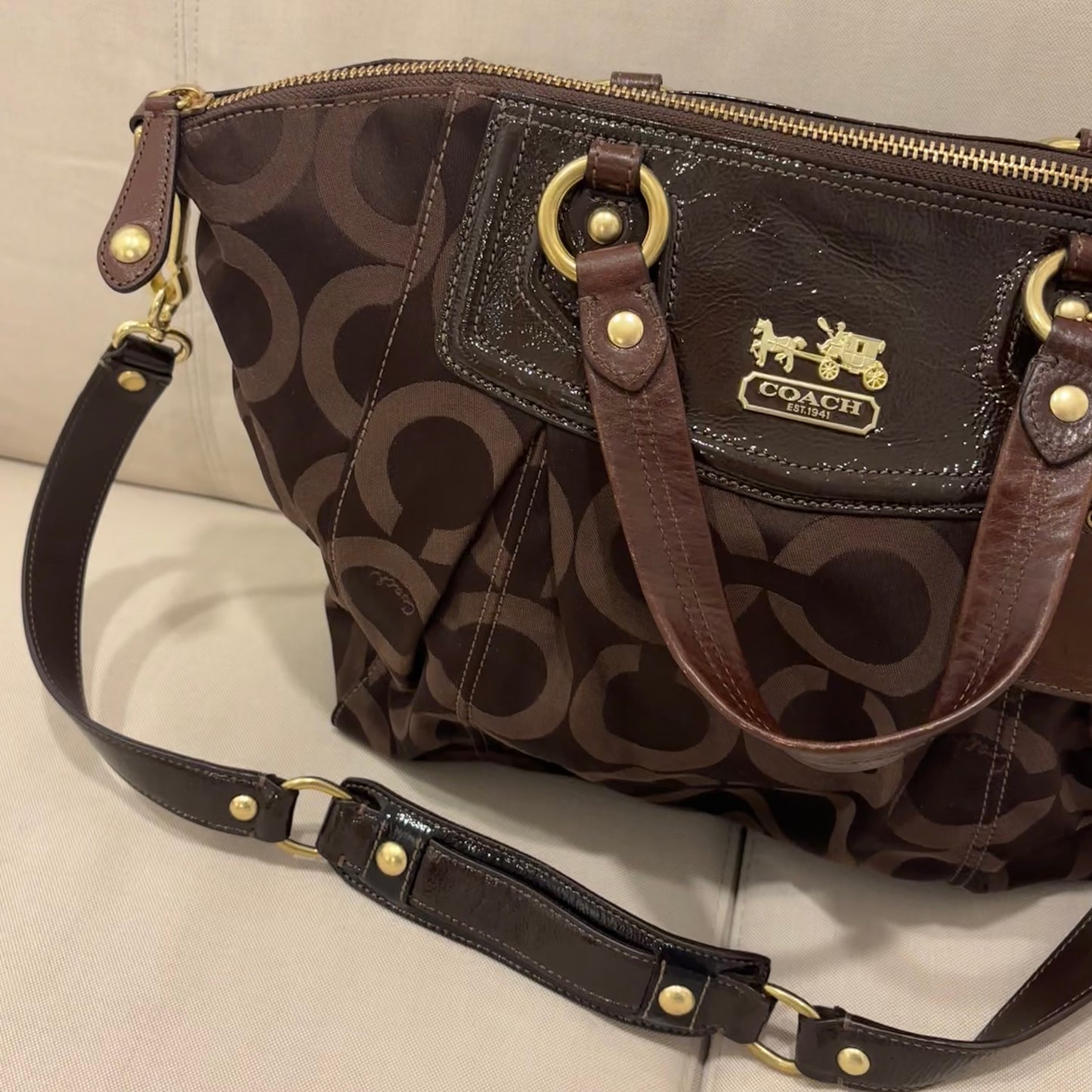 Coach Monogram Purse