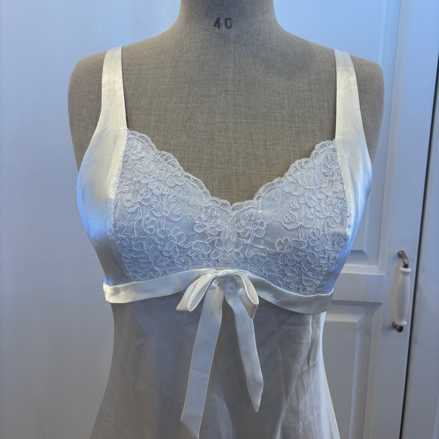 Satin Lace Dress (M)