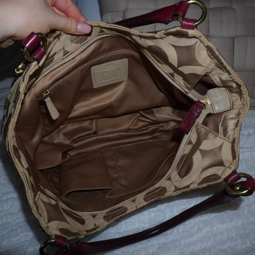 Coach Monogram Purse