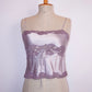 Silk lace top (S)