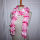 Pink Ruffle Scarf