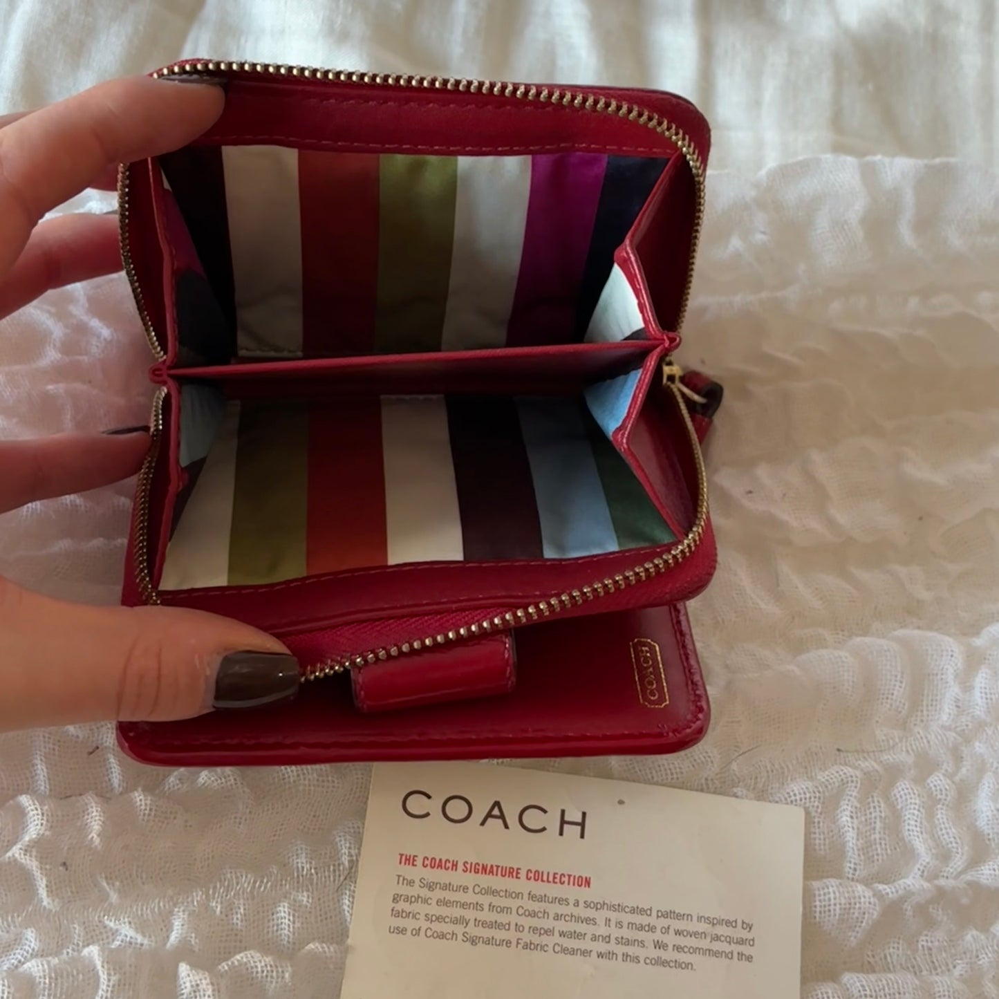 Coach Monogram Wallet