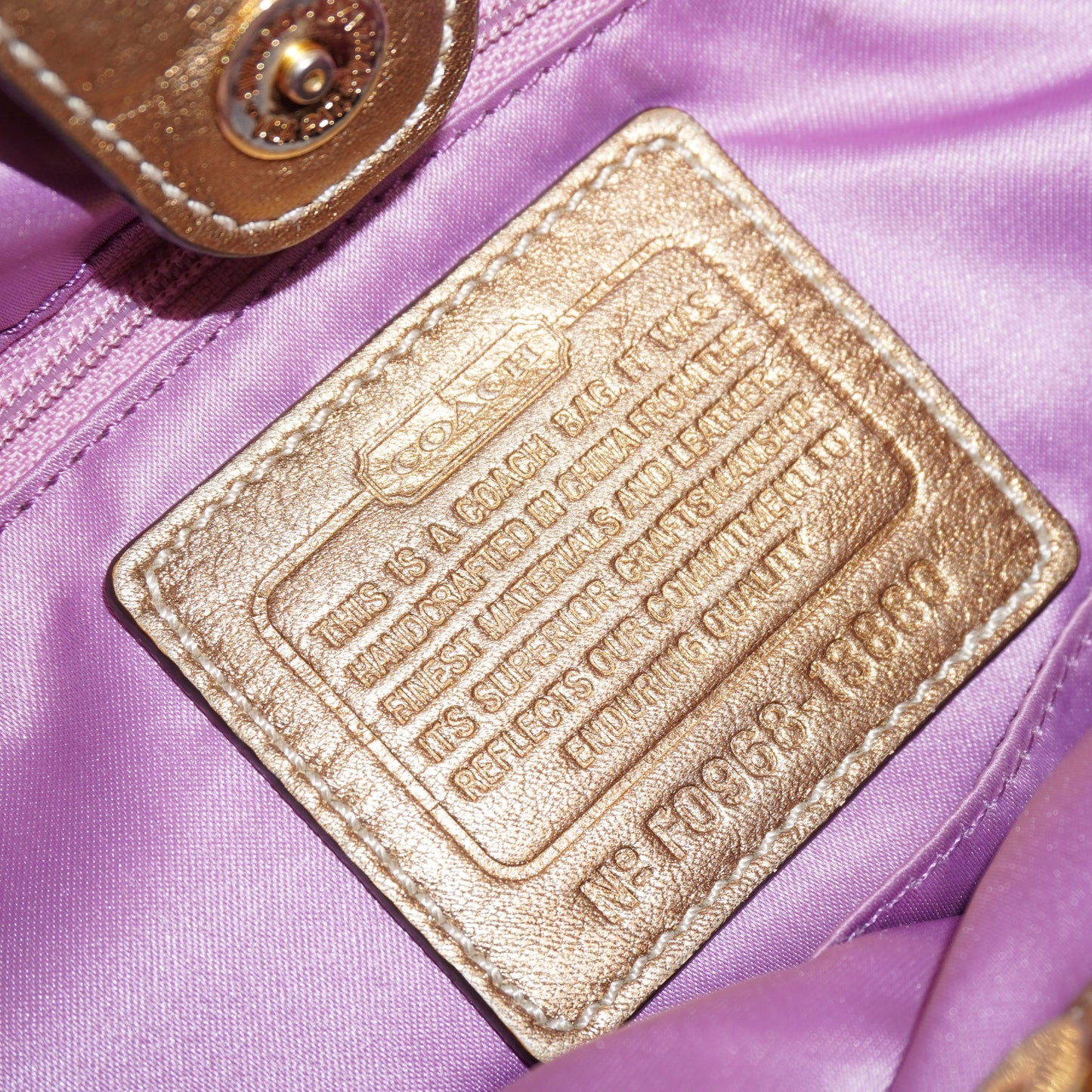 Coach Monogram Purse