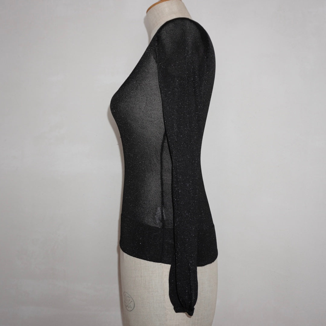 Glittery Knit Top (XS)