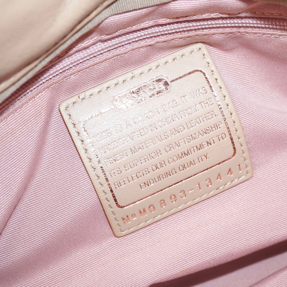 Coach Monogram Purse