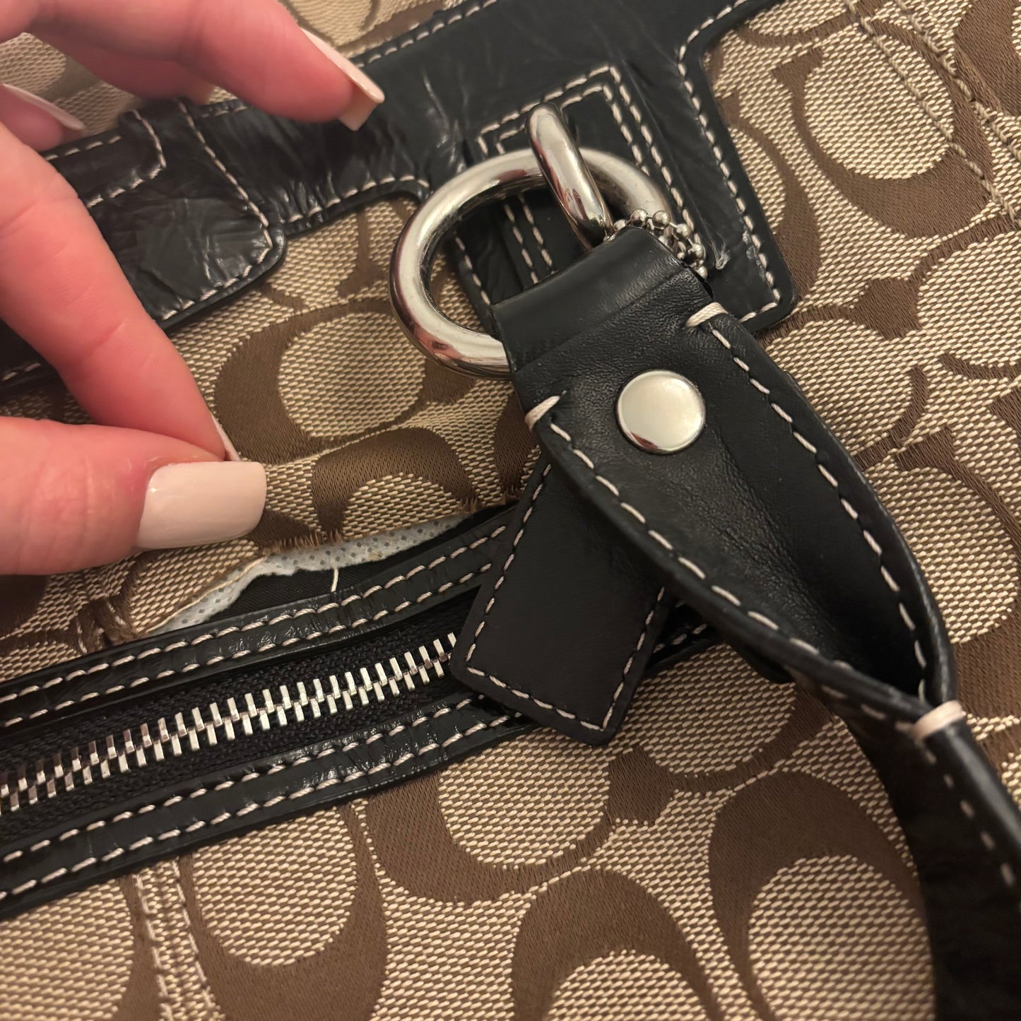 Coach Monogram Purse