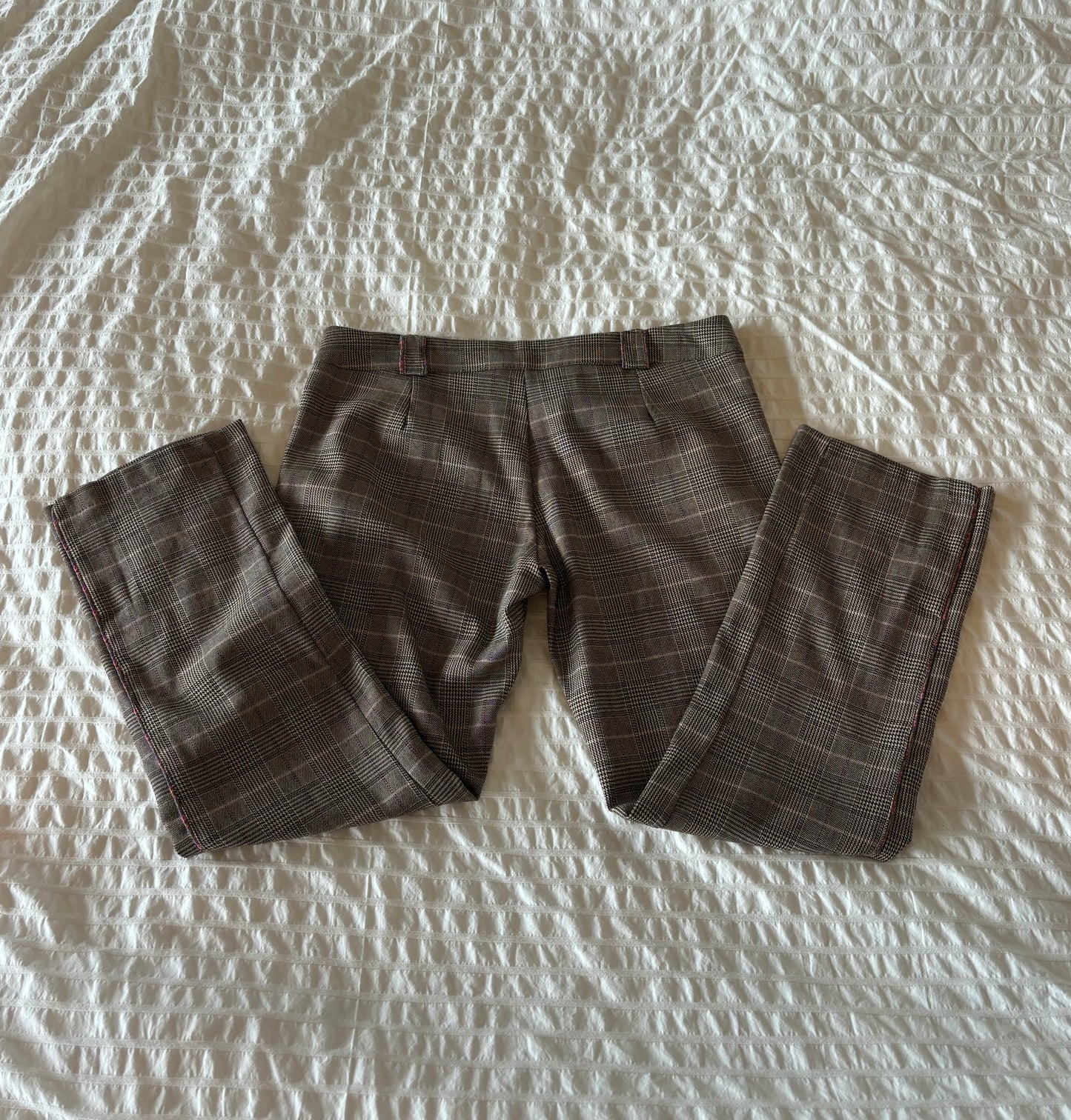 Plaid Capri Trousers (S)