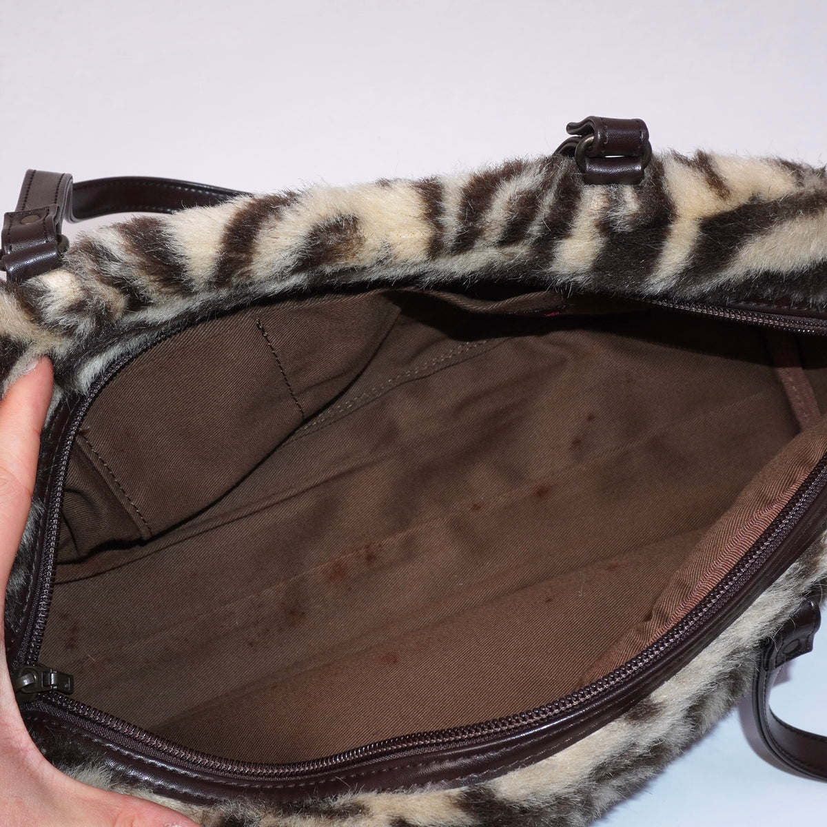 Zebra Print Purse