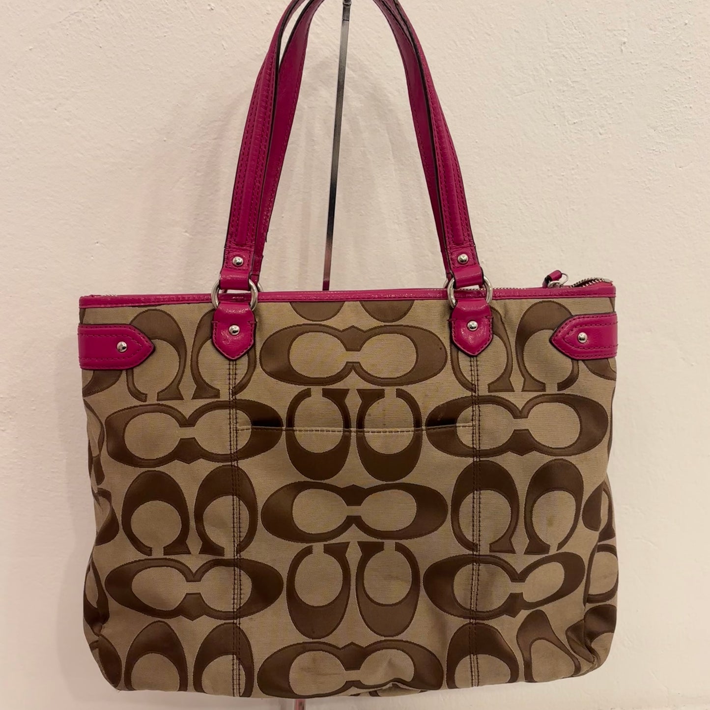 Coach Monogram Tote