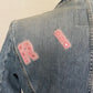 Beaded Denim Blazer (XS)