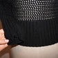 Crochet Longsleeve Top (S)