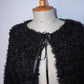 Fuzzy Tie Cardigan (M)