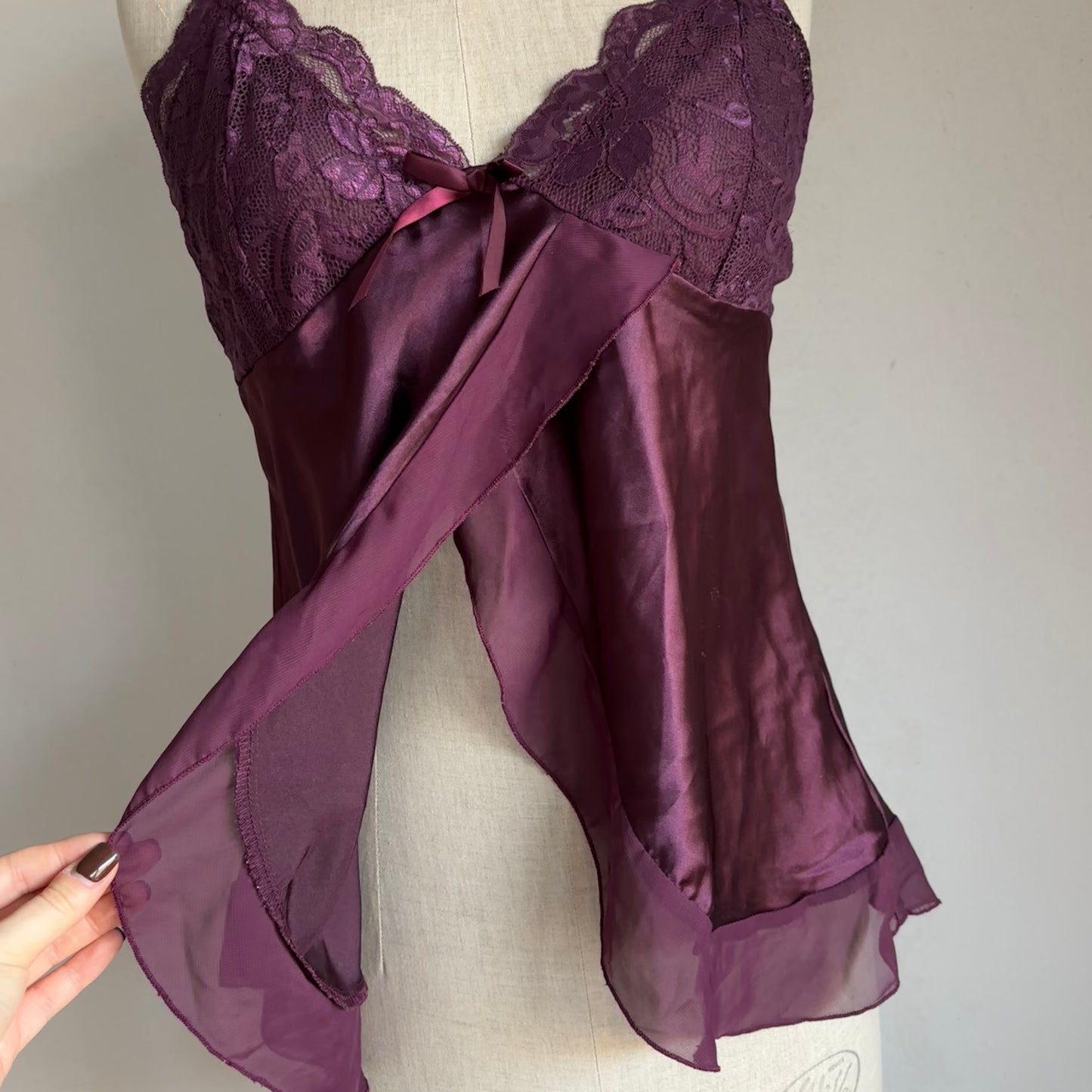 Purple Lace Top (M)