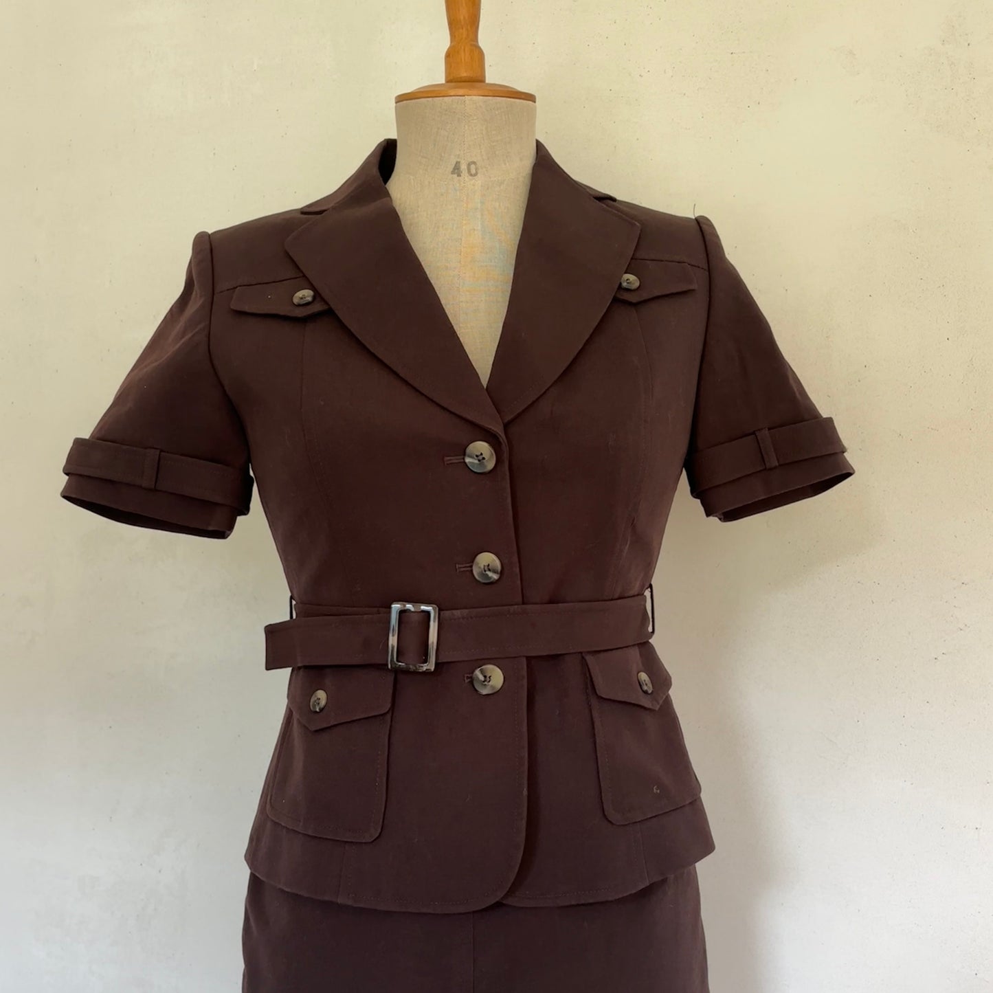 Brown Suit Set (XS/S)