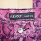 Snakeskin Print Trousers (XS)
