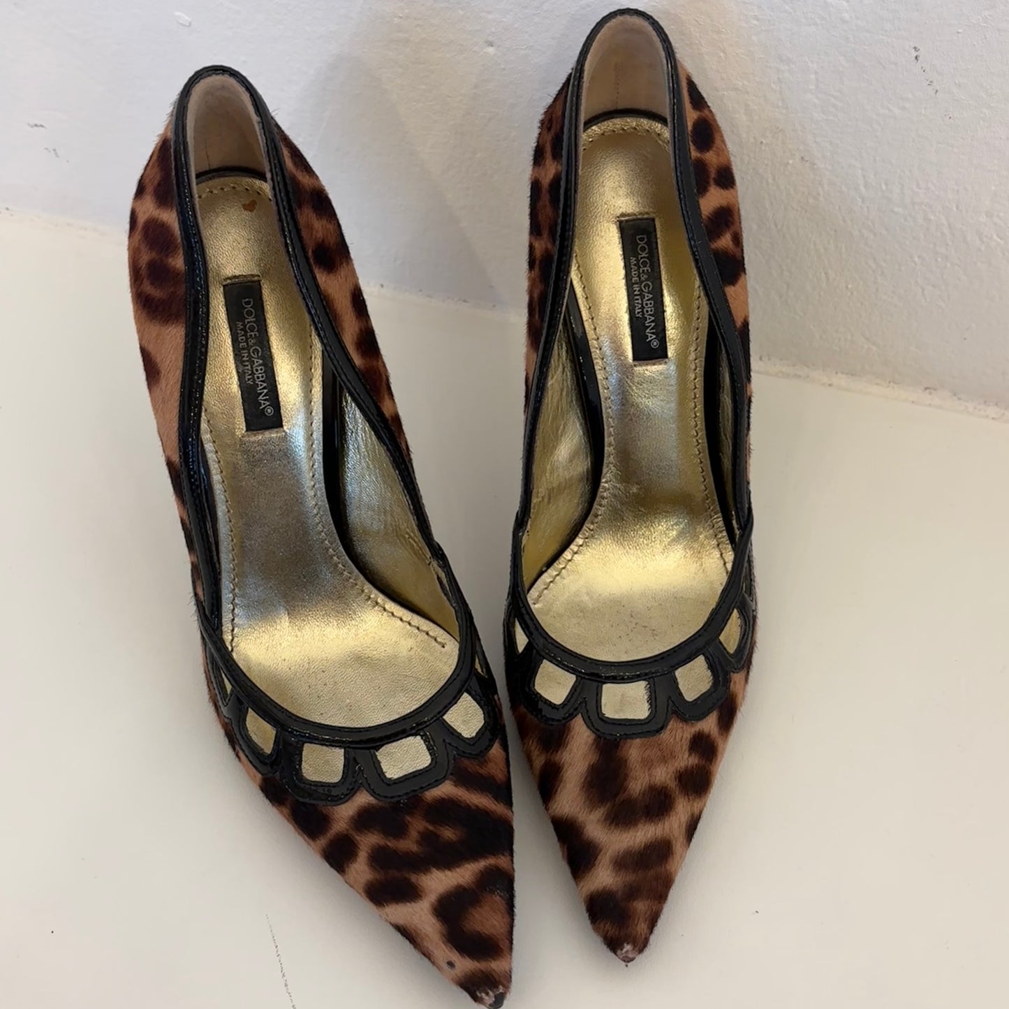 Dolce & Gabbana Leopard Heels (36)