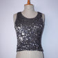 Sequin Crochet Cami (M)