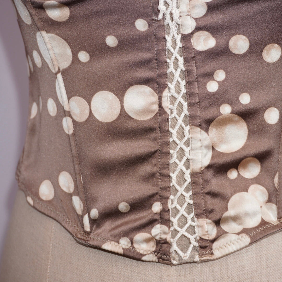 Nina Ricci Silk Corset (M)