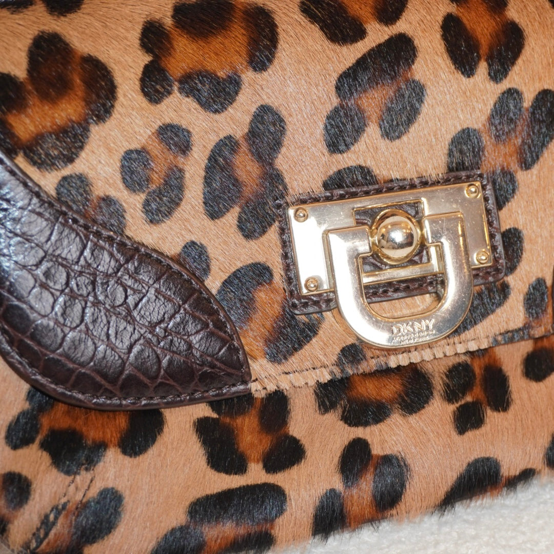 DKNY Leopard Purse