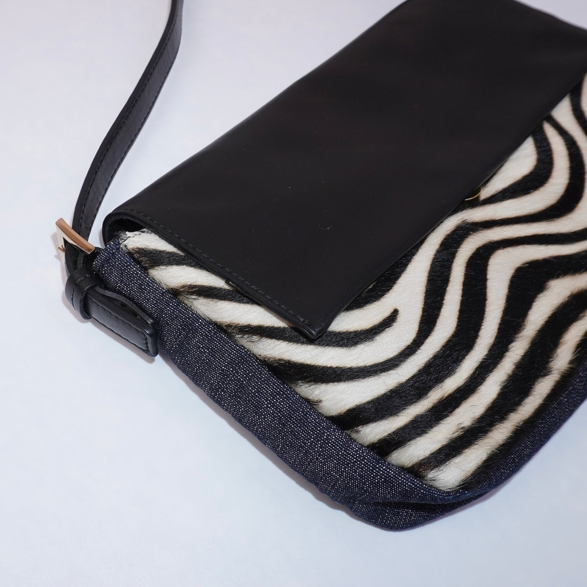 Zebra Calfhair Purse