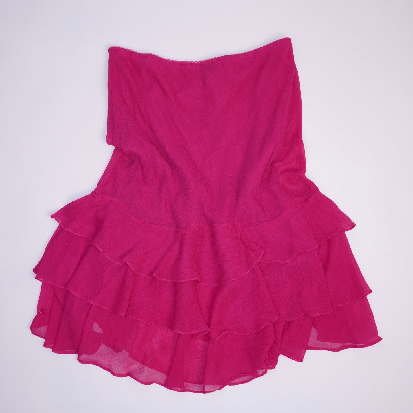 Ruffle sequin skirt (L)