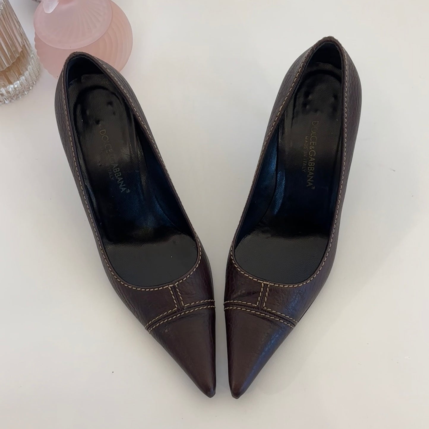 Dolce & Gabbana Brown Pumps (36)