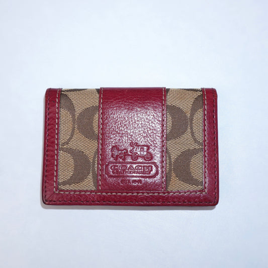 Coach Monogram Wallet