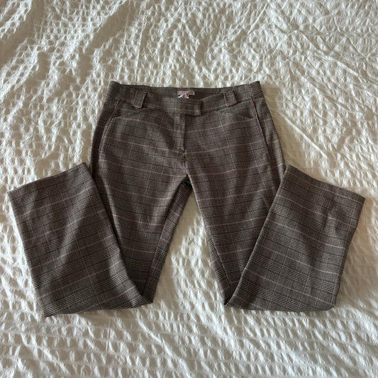 Plaid Capri Trousers (S)