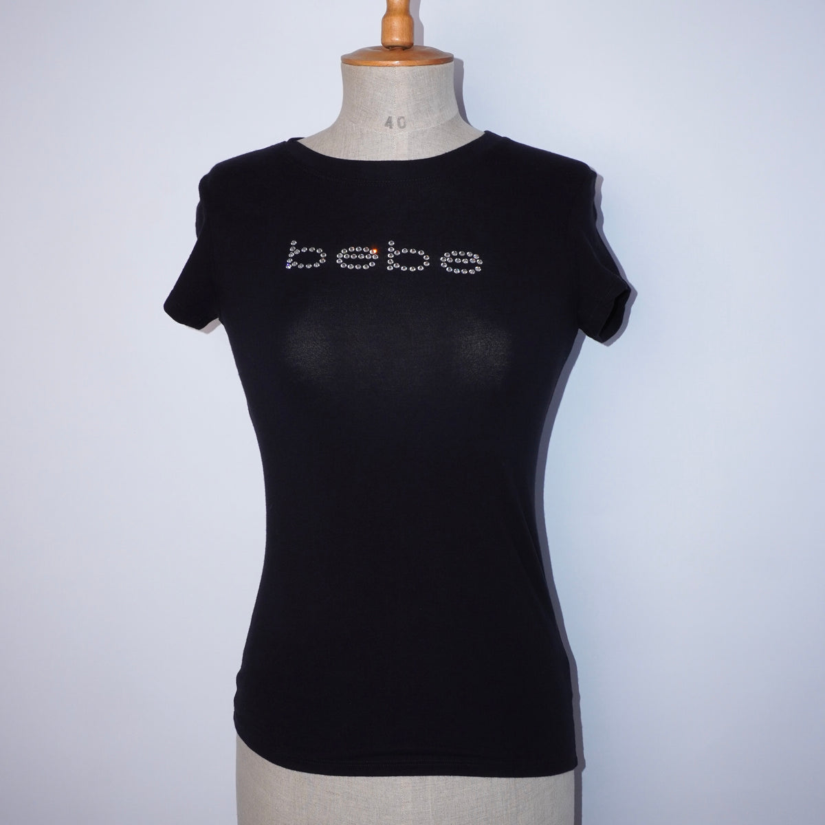 Bebe Rhinestone Top (M)
