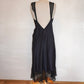 Silk Open Back Dress (M)